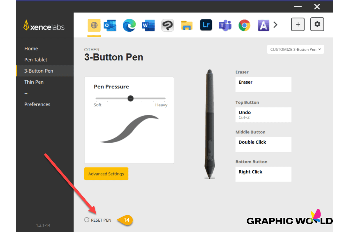 kiểm tra bút stylus