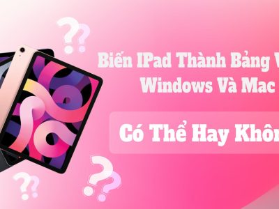 Biến iPad thành bảng vẽ cho Windows và Mac: Có thể hay không?