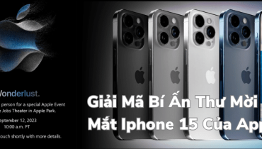 Giải Mã Bí Ấn Thư Mời Ra Mắt iPhone 15 Của Apple