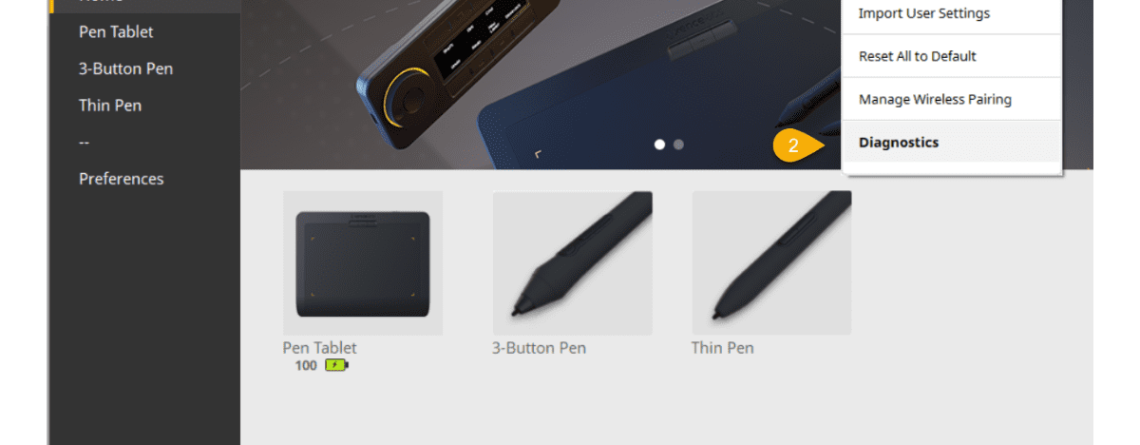 kiểm tra bút stylus