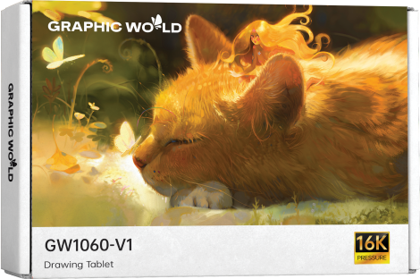 Bảng Vẽ Đồ Họa Graphic World GW1060-V1: Trải Nghiệm Lực Nhấn 16K Cho Học Tập Và Sáng Tạo