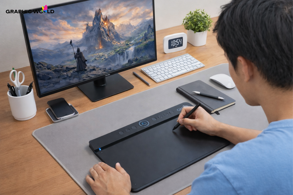 bảng vẽ 16k mức lực nhấn