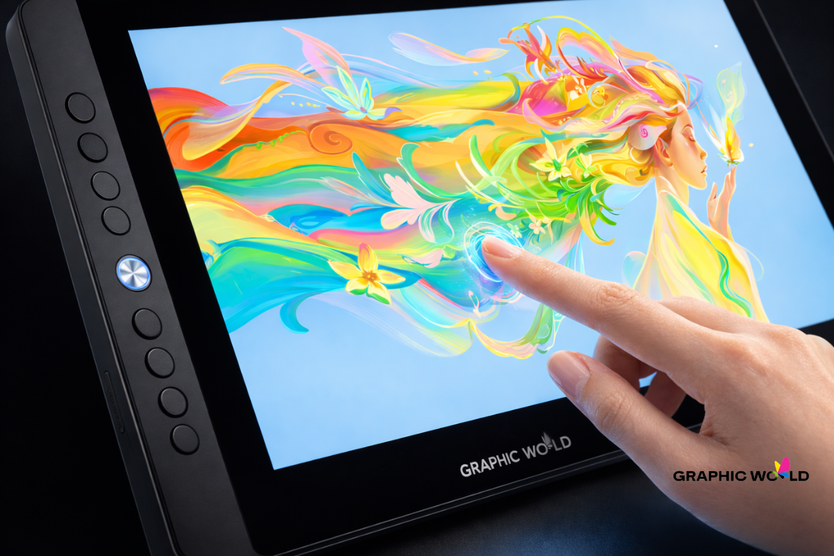 bảng vẽ cảm ứng tay