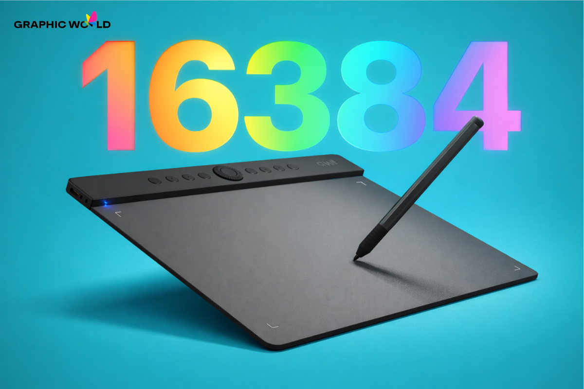 bảng vẽ 16k mức lực nhấn