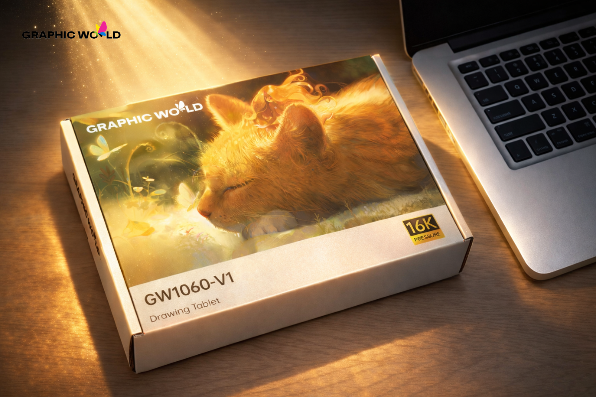 bảng vẽ 16k mức lực nhấn